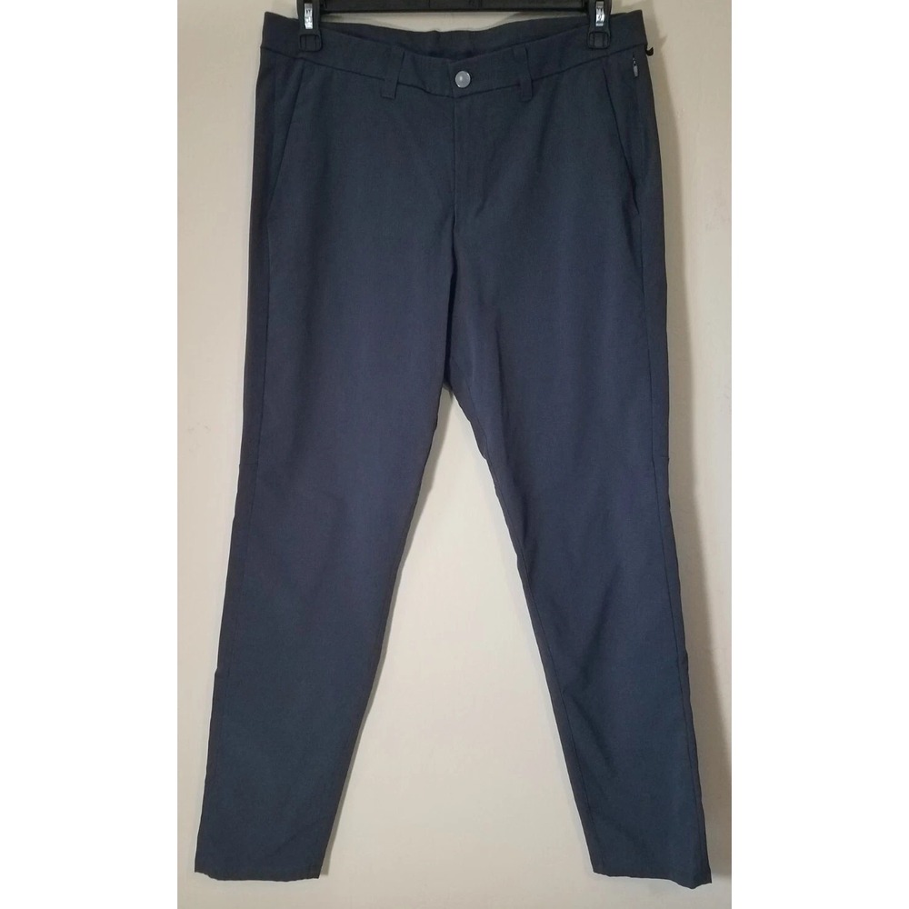 Lululemon Pants Men 34x30 Gray Commission Slim Ventlight Golf Travel LM5AF5S